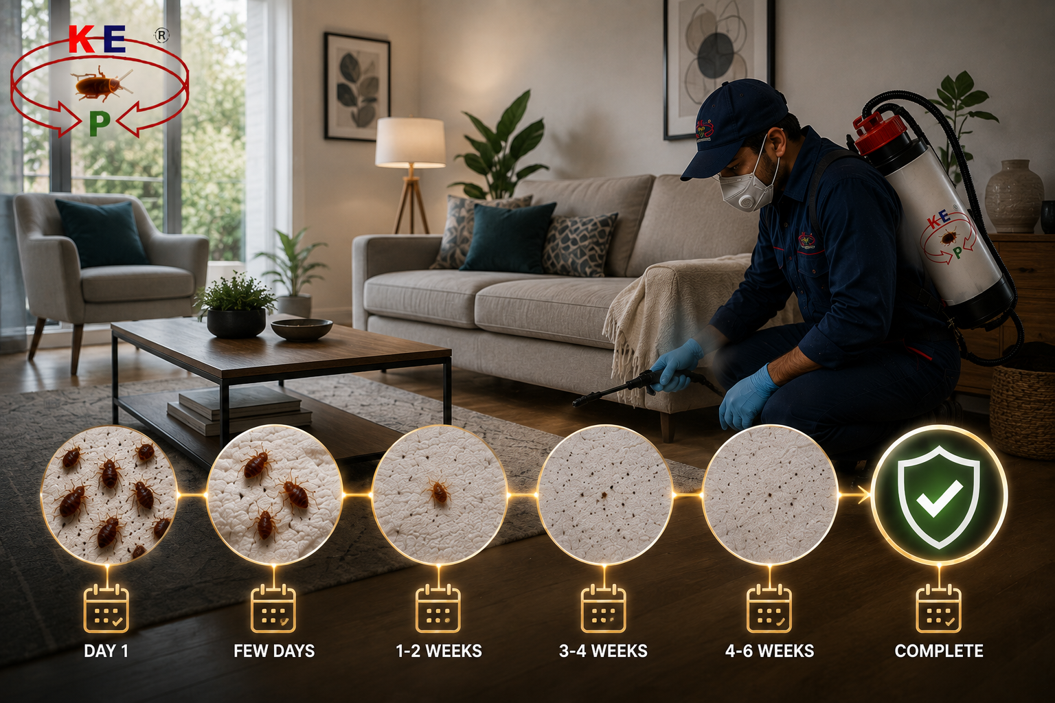 How Long Does It Take to Eliminate Bed Bugs Completely?