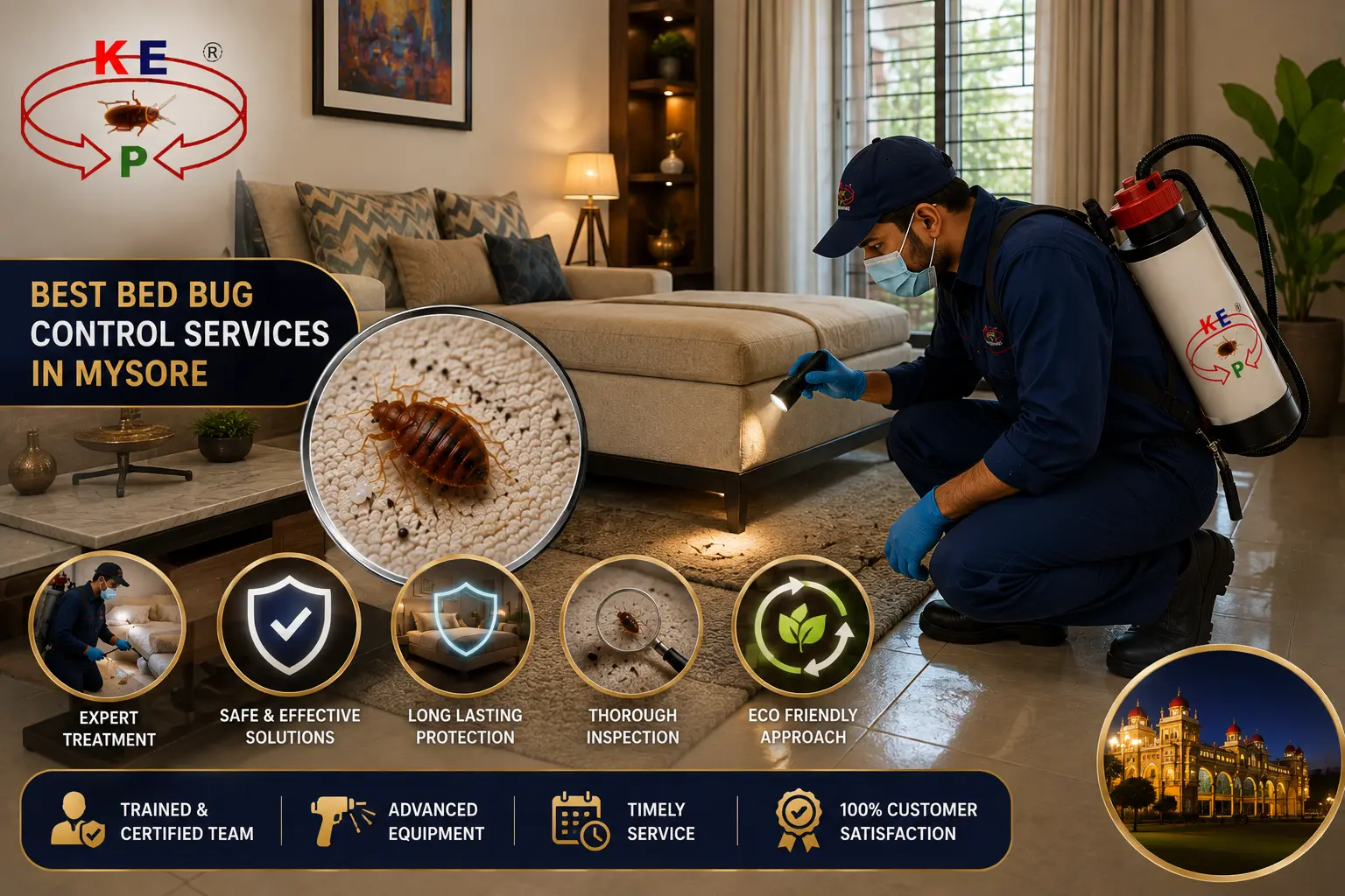 Best Bed Bug Control Services in Mysore – Complete Guide