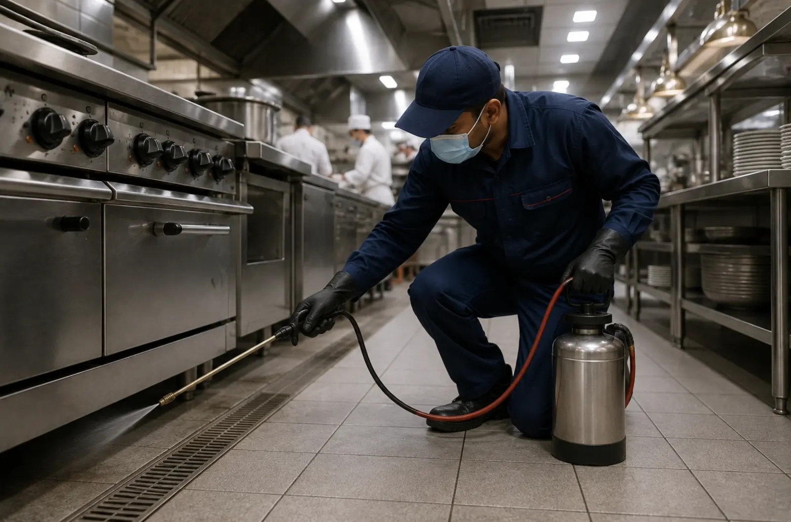 Cockroach Control for Restaurants, Hotels & Commercial Kitchens
