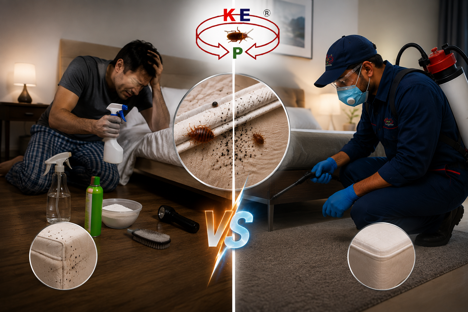 DIY Bed Bug Treatment vs Professional Pest Control: Which Works Better?