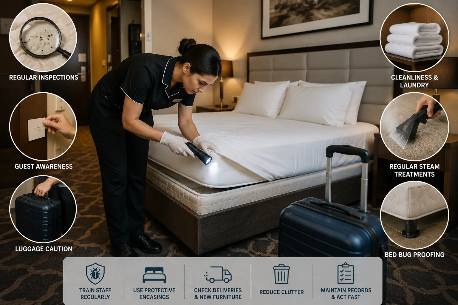 How Hotels Can Prevent Bed Bug Infestations
