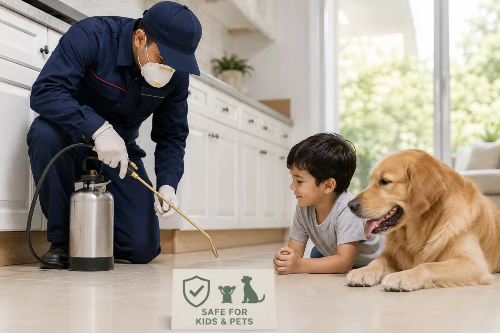 Safe Cockroach Treatment for Homes with Kids and Pets