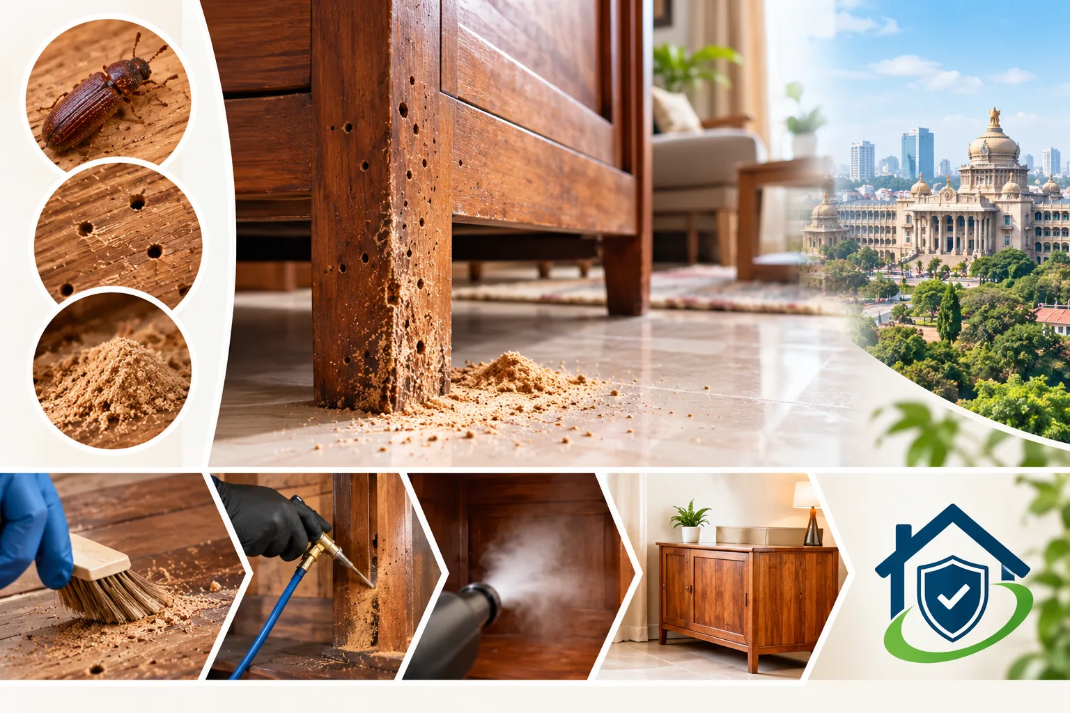 Wood Borer Treatment in Bangalore: Complete Homeowner's Guide