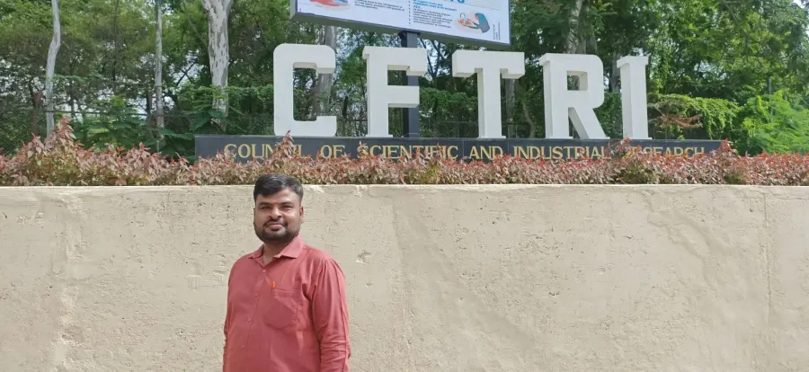 Prakash at the Central Food Technological Research Institute, Mysore